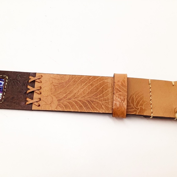 {Chico’s} Embellished Leather Belt - Picture 14 of 16